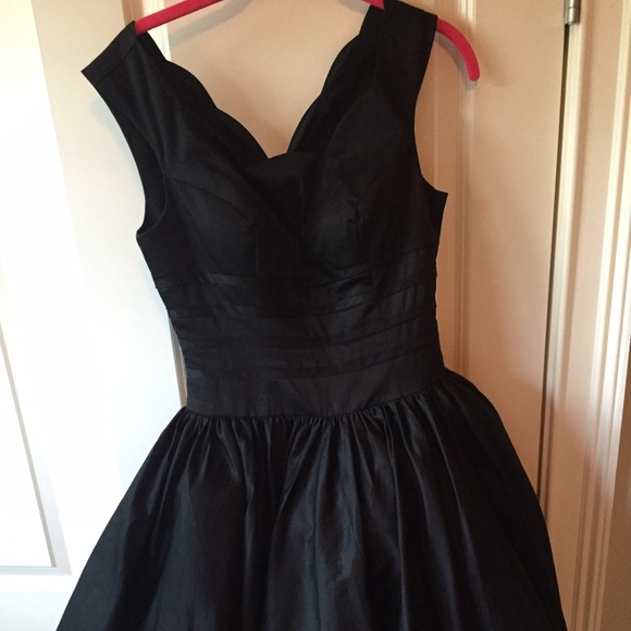 Vintage black cocktail dress