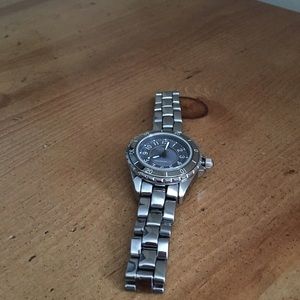 Isaac Mizrahi Stainless Steel Watch
