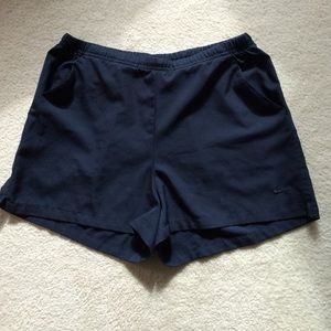 Nike Navy dry fit shorts. M