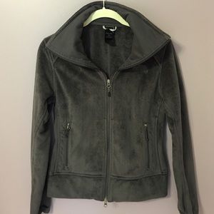 S- Gray North Face Fleece