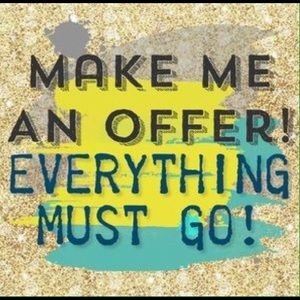 Make me an offer! Bundles 15% off 2 items!