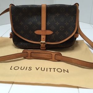 Louis Vuitton Monogram Saumur 30