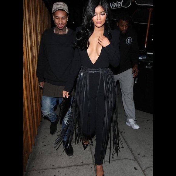 Dresses & Skirts - 🌹🆕STUNNING VEGAN LEATHER FRINGE SKIRT🌹