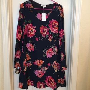 💕$🔟 SALE! 💕 le kate Navy floral dress