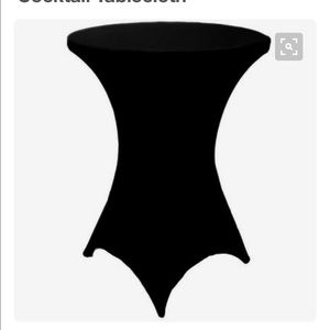 Spandex fitted elastic tablecloth