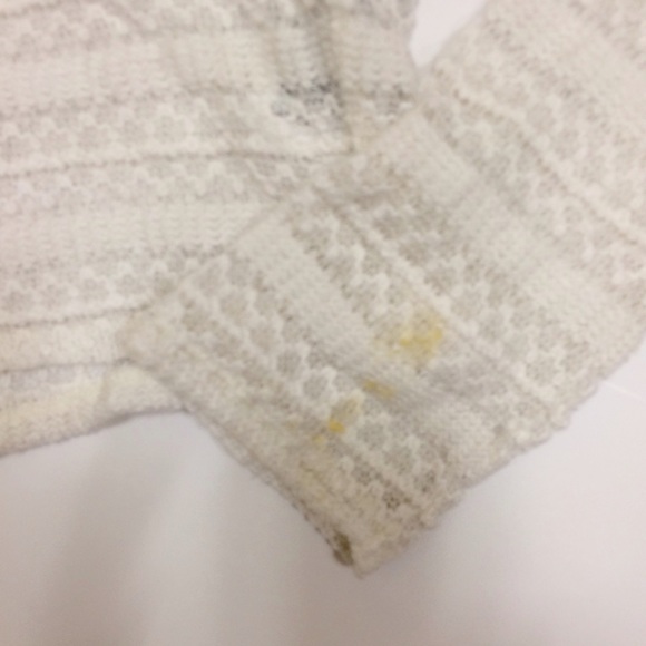 Hollister Crop Top Open Knit Shirt Sweater - Picture 2 of 2