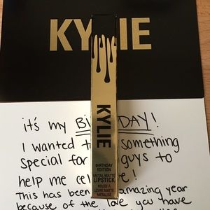 Kylie Birthday Edition Metal Matte Lipstick Lord