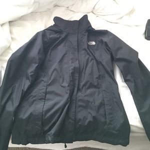 Women's north face rain jacket