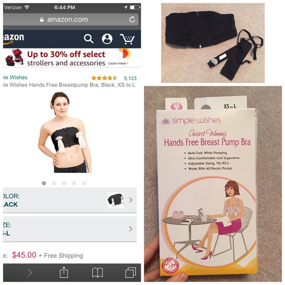 Simple Wishes Hands Free Pumping Bra