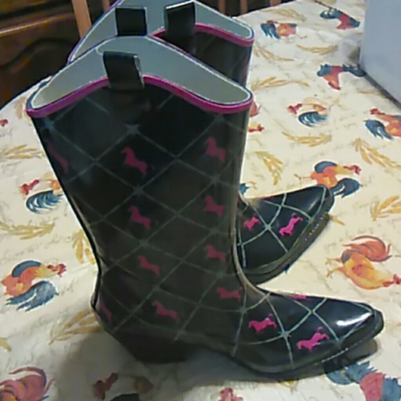 Bits &bridle rain boots. Please read description! - Picture 2 of 4
