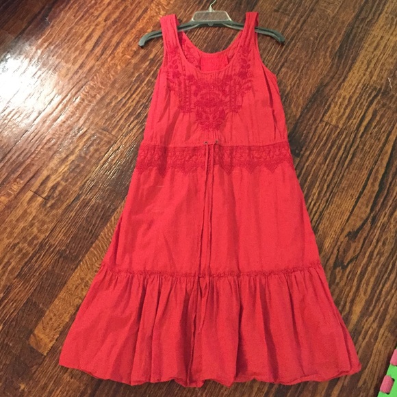 3j workshop embroidered tank dress