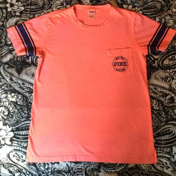 Pink Victoria's Secret Pocket Tee
