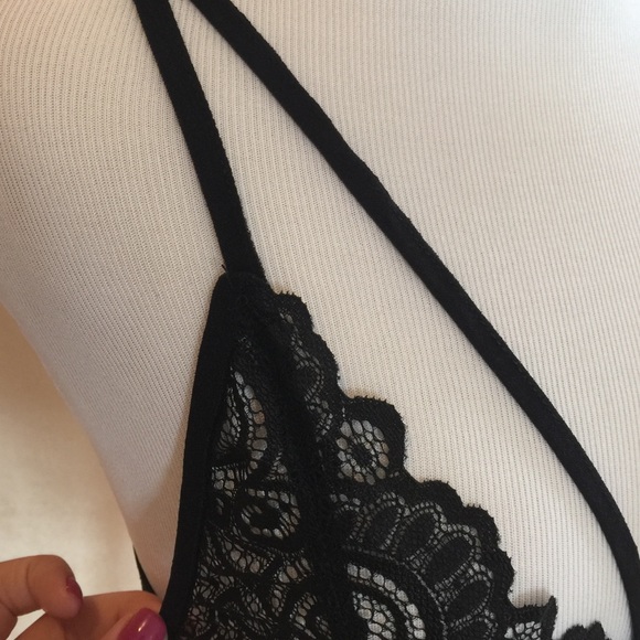 New caged black bralette - Picture 2 of 4