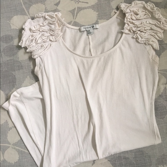 White T-shirt dress