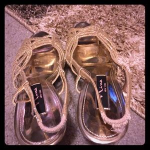 Nina New York Shoes gold