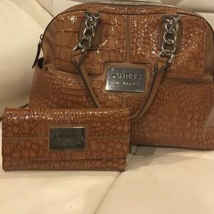 Guess Handbag Wallet Included