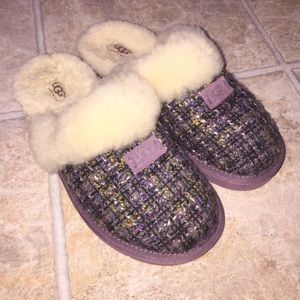 Plum Ugg slippers