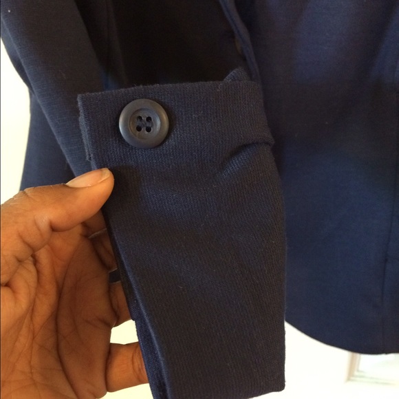 ❌Sold❌ Two Button Soft Blazer Navy - Picture 2 of 2