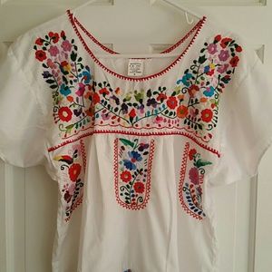 Brand New Mexican Embroidered Sundress
