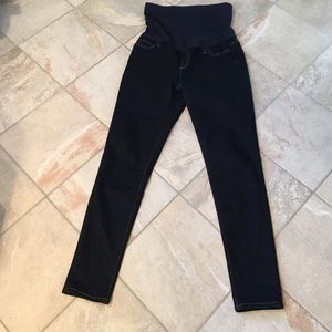 GAP 1969 Dark Denim Skinny Maternity Jean 10 Long