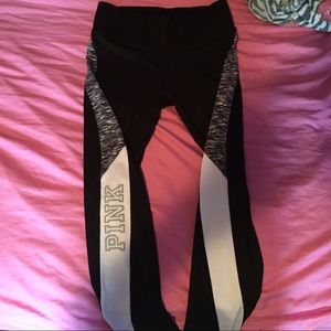 Black and white PINK ultimate Leggings