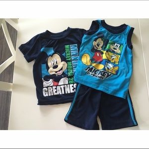 🚫SOLD🚫Mickey Mouse 3 piece outfit