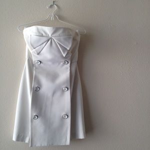 SUMMER SALE Black Halo strapless dress