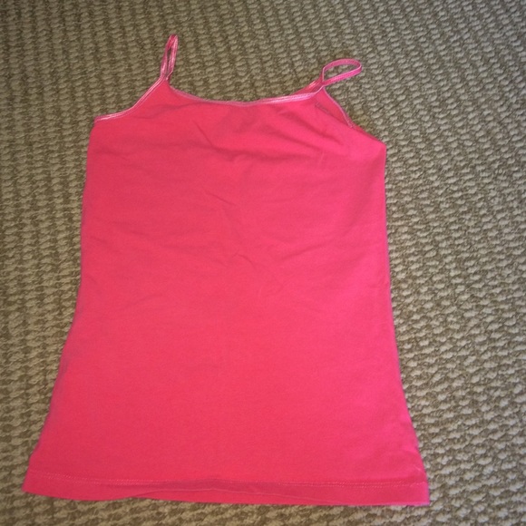 Tight pink tank