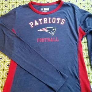 Long Sleeve New England Patriots Tee