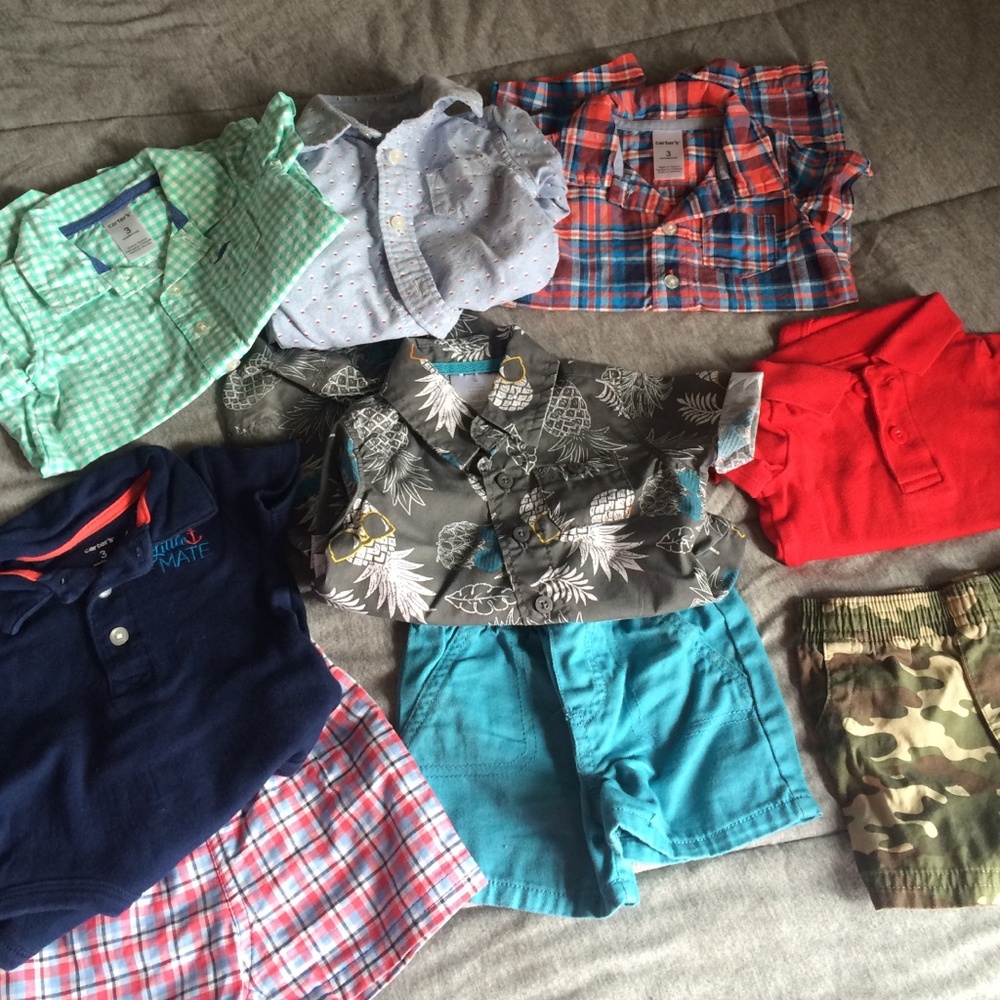 Lot of 3 outfits 0-3 months.