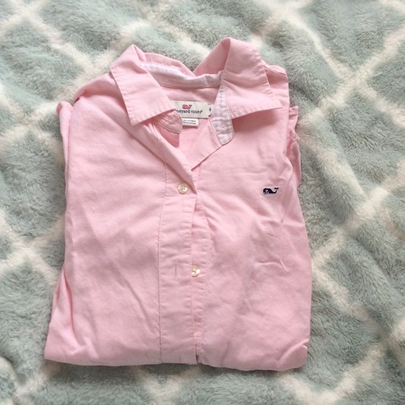 Vineyard Vines Pink Button Down