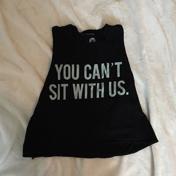 YOU CANT SIT WITH US MUSCLE TANK