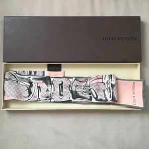 Louis Vuitton silk scarf
