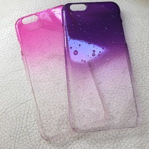 iPhone 6 bubble case ! 2 sale! Clear stock