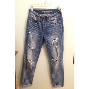 American eagle tomgirl jeans