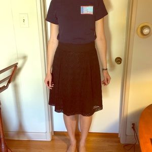 Nine West black skirt