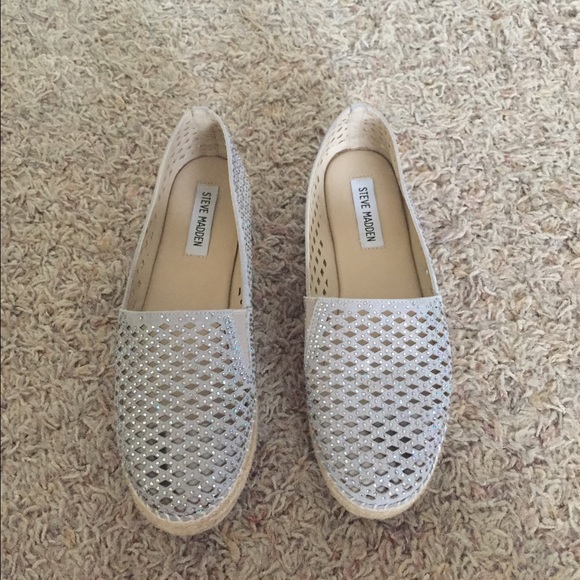 Steve Madden beaded espadrilles