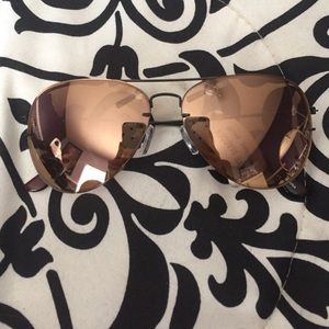 Steve madden mirrored sunglasses