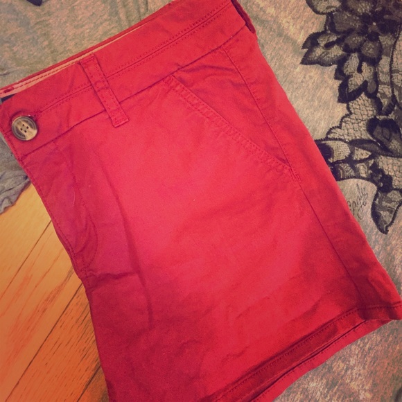 🎒 AEO Twill Midi Short