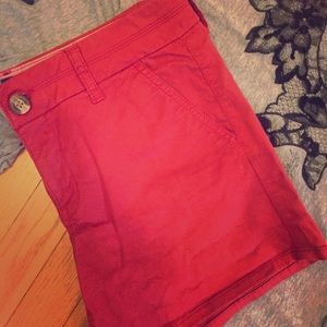 🎒 AEO Twill Midi Short