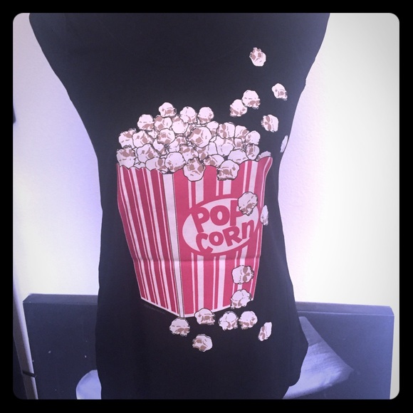 🆕🍿Popcorn Skulls Racerback Tank 🍿 - Picture 2 of 6