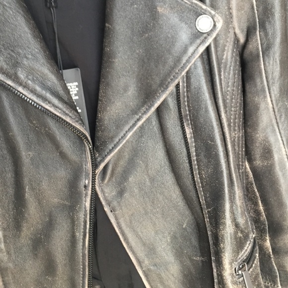 BCBG MAXAZRIA leather jacket - Picture 3 of 4
