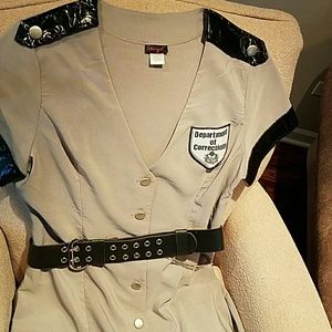 Sexy Corrections Police Woman Costume Halloween