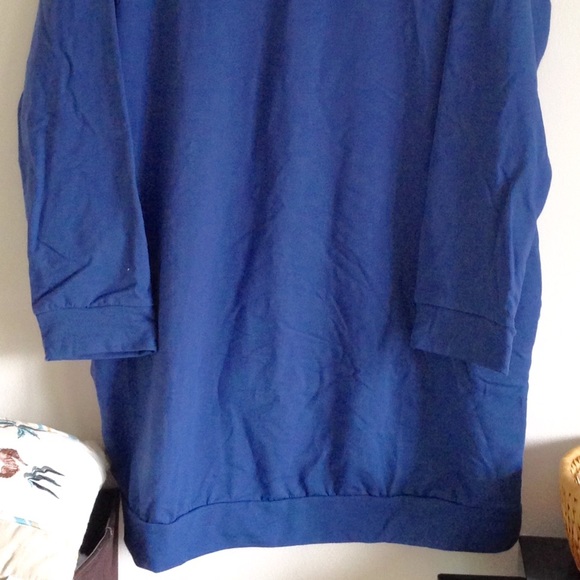 🚫SOLD BUNDLE🚫 Crew neck Knit Dress w Pockets - Picture 3 of 4