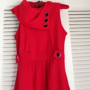 Coach Tour dress in Rouge