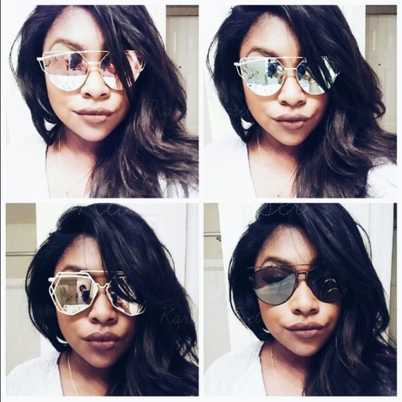 Accessories | Rose Gold mirror sunnies - Picture 4 of 4