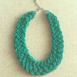 Turquoise beaded necklace