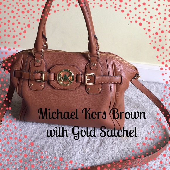 SALE - NWT Michael Kors Brown Satchel