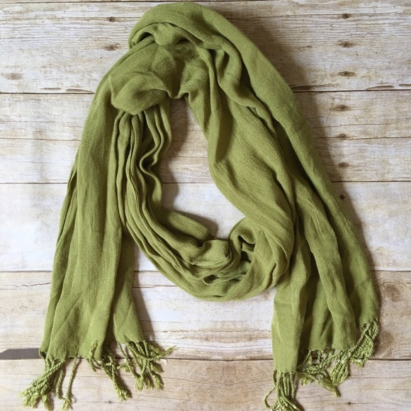 Accessories - JACOB Green Scarf