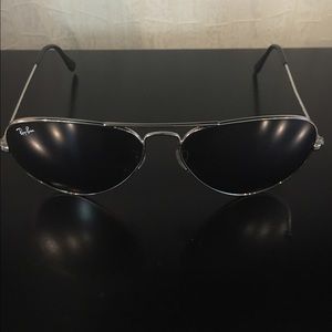 Ray-Ban Aviator Mirror sunglasses & case
